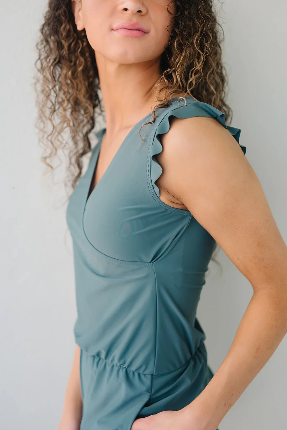 Swim Romper Built-in-Bra - DreamShe
