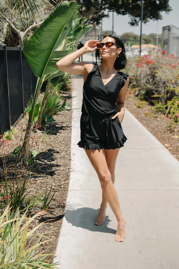 Swim Romper Built-in-Bra - DreamShe