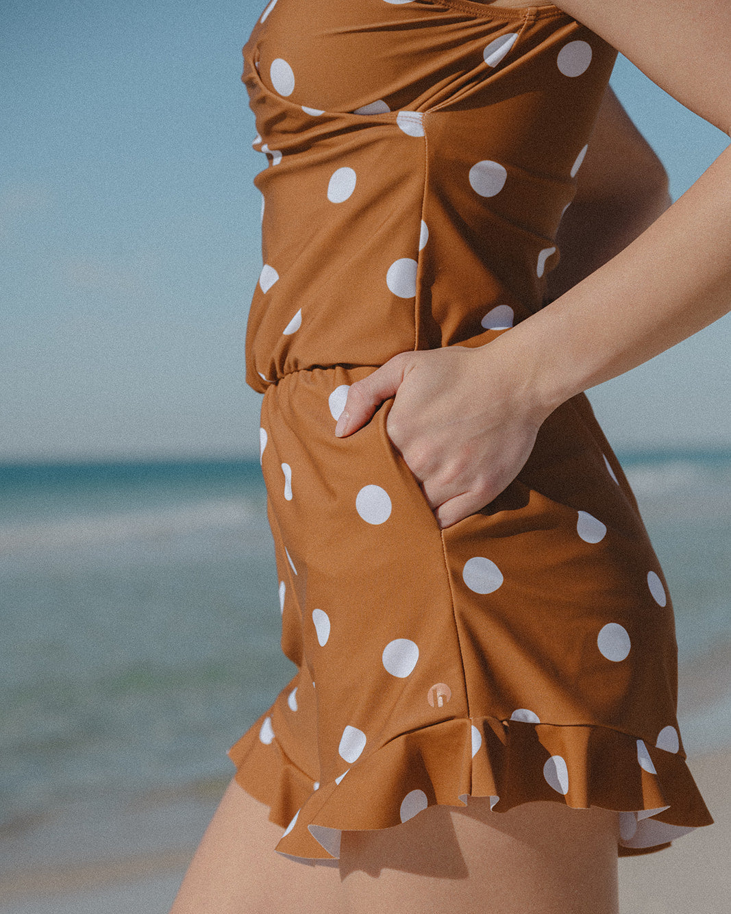 Flower swim romper - DreamShe