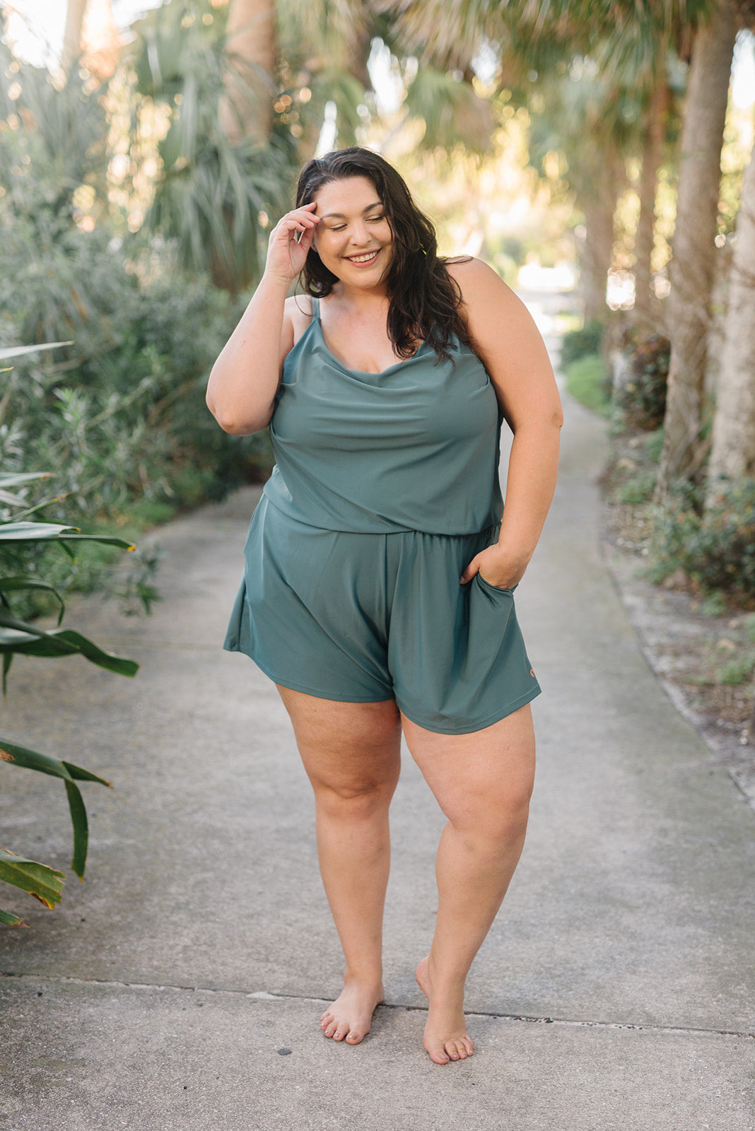 rue swim romper - DreamShe