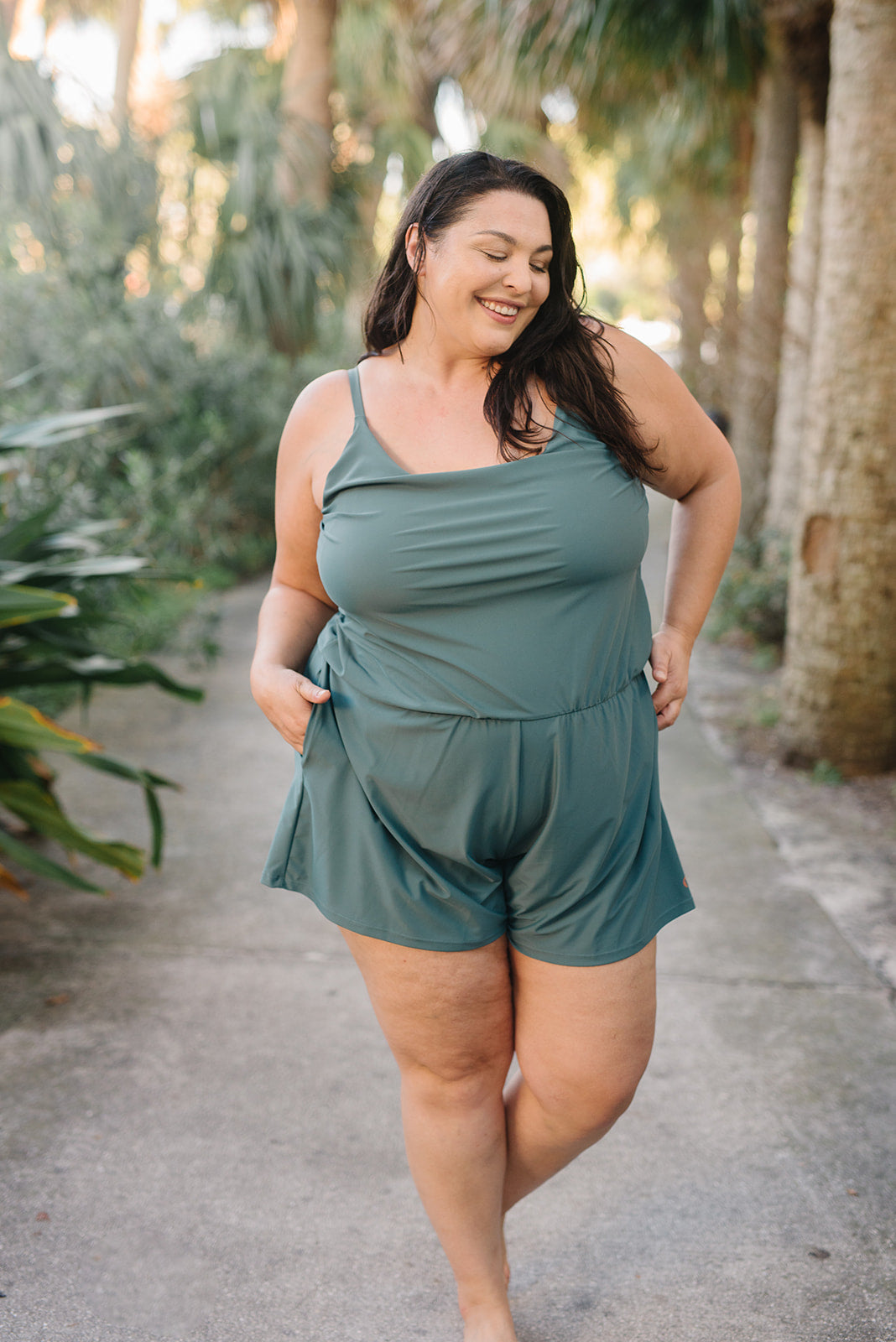 rue swim romper - DreamShe