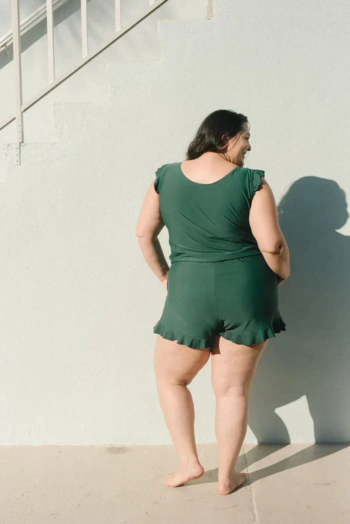 Swim Romper Built-in-Bra - DreamShe